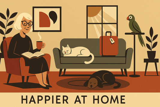 Are pets happier at home when you travel? What the research and vets say