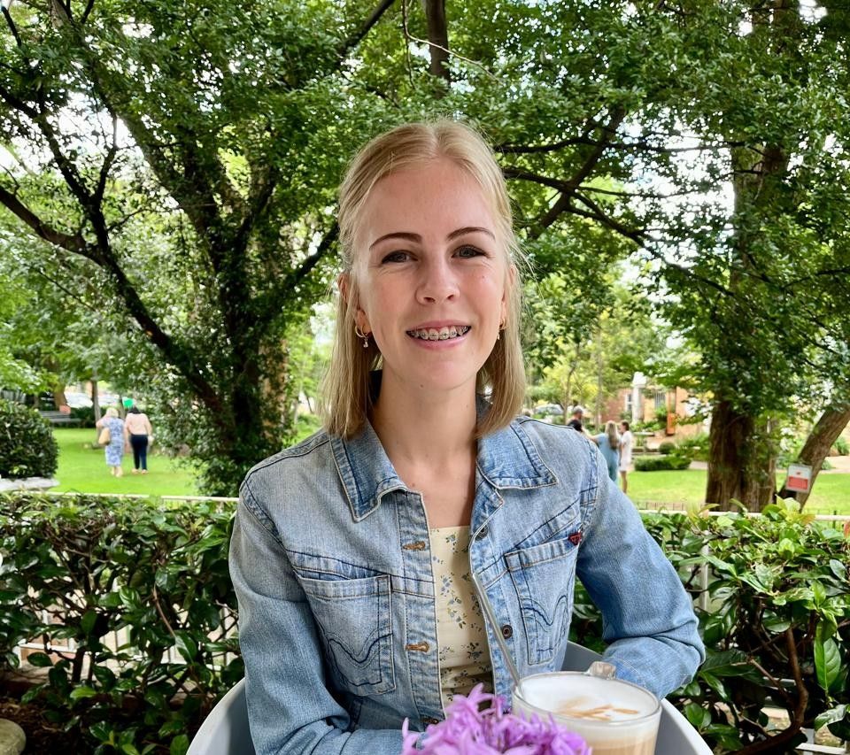 Jess the design graduate sitter in pretoria