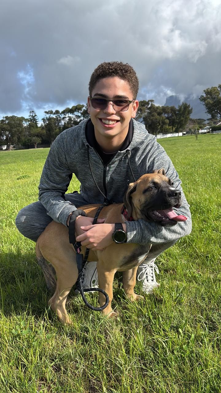 Travis and his doggie